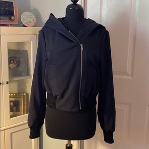 BCBG Max Azria hooded Rain jacket